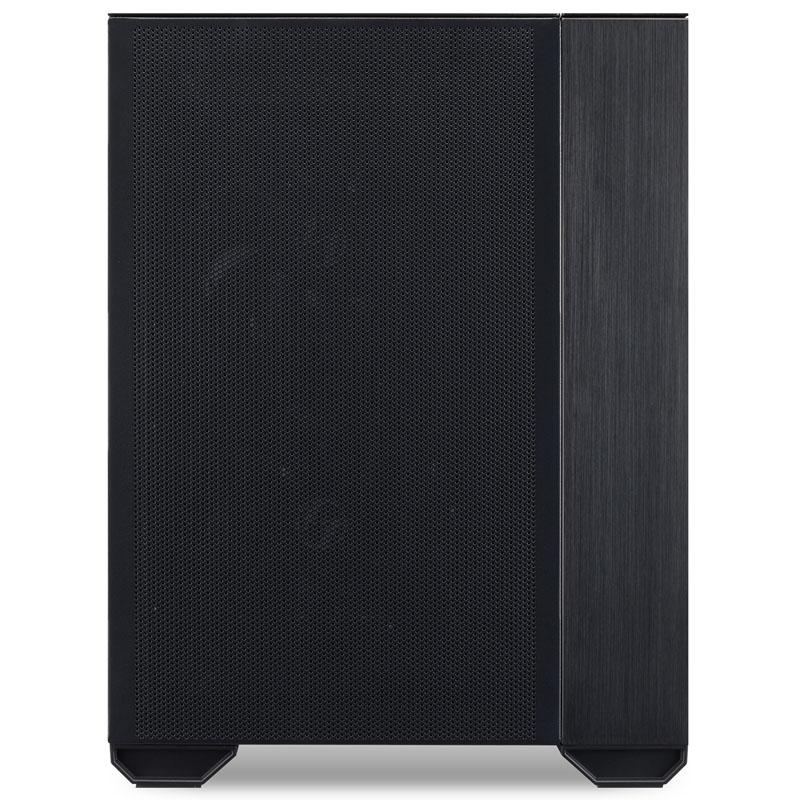 Lian li o11 air mini - torre - pc - nero - atx - eatx - micro atx - mini -itx - alluminio - vetro indurito - ventola tascabile
