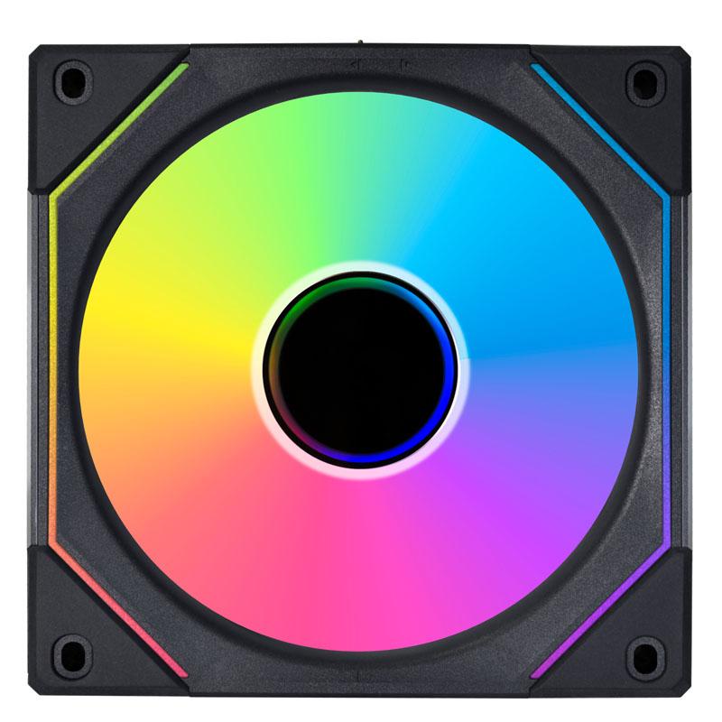 Lian Li SL-INFINITY Case per computer Ventilatore 12 cm Nero 1 pz (Lian Li UNI SL120 INF Addressable RGB Black 120mm Fan)
