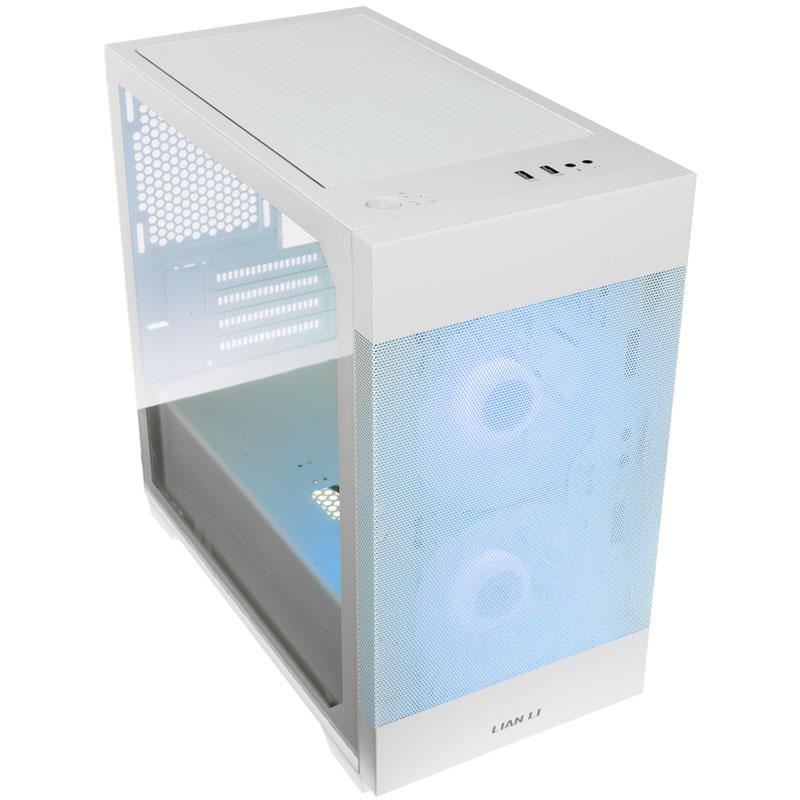 Lian Li Lancool 205m Midi Tower Bianco (Lian Li Lancool 205M Mesh Micro-ATX PC Case White)