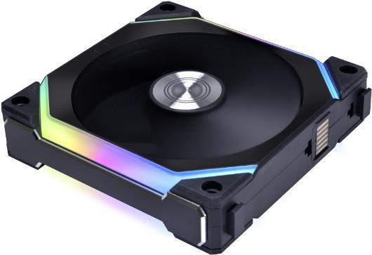 Lian Li UNI FAN SL V2 120 Case per computer Ventilatore 12 cm Nero 1 pz (Lian Li UNI SL120 V2 Addressable RGB Black 120mm Fan)