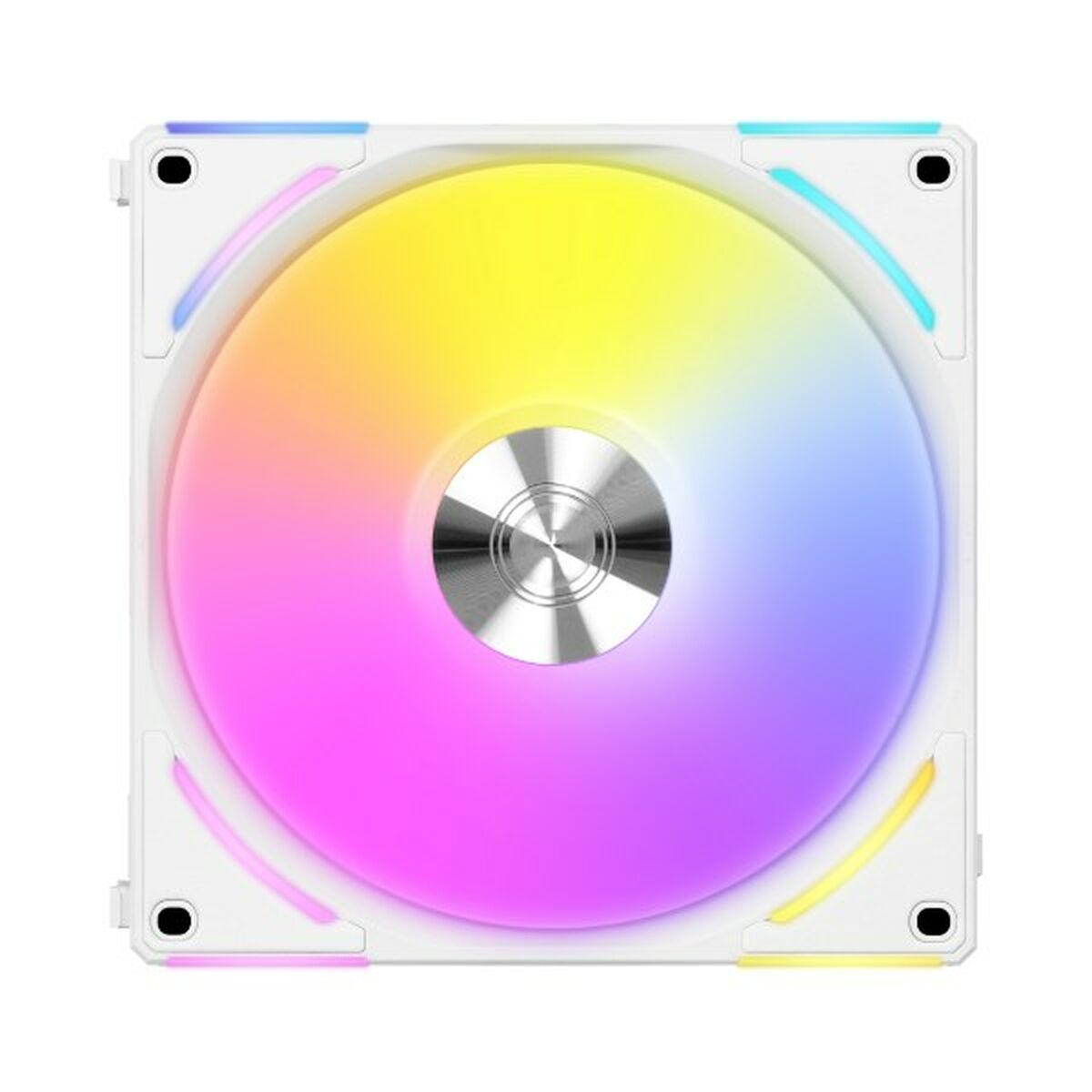 Lian Li UF-AL120V2-3W sistema di raffreddamento per computer Case per computer Ventilatore 12 cm Bianco 3 pz (Lian Li UNI AL120