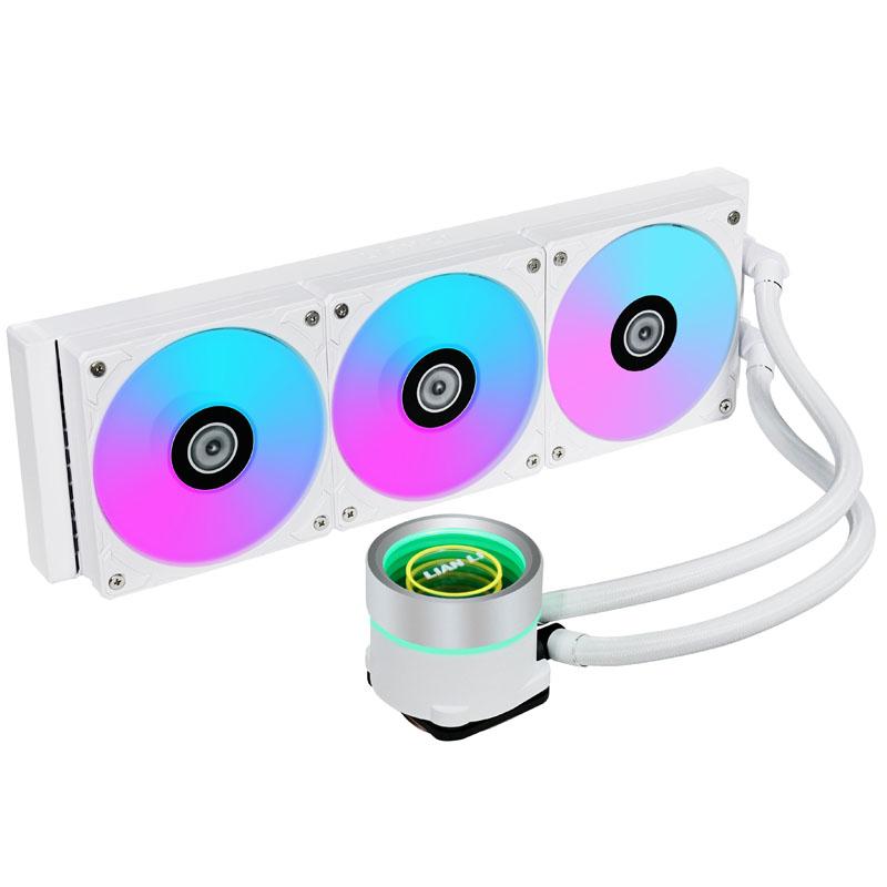 Lian Li Galahad II Trinity Case per computer Raffreddatore di liquidi tutto in uno 12 cm Bianco 1 pz (Lian Li Galahad II Trinit