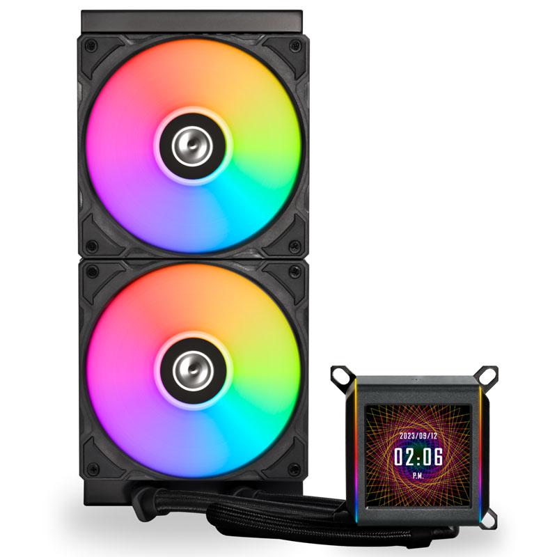 Lian Li GA II LCD Processore Kit di raffreddamento a liquido 12 cm Bianco (Lian Li Galahad II LCD Performance AIO 280mm CPU Wat