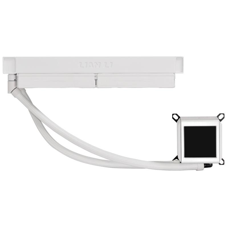 Lian Li GA II LCD Processore Kit di raffreddamento a liquido 12 cm Bianco (Lian Li Galahad II LCD Performance AIO 280mm CPU Wat