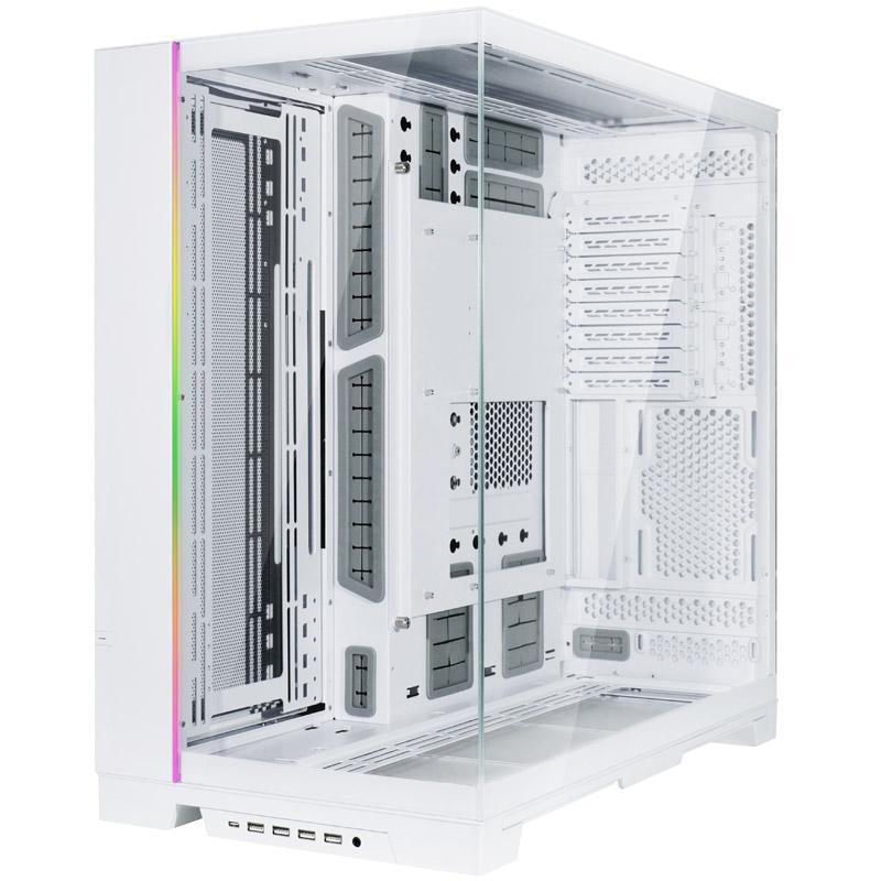 Lian Li O11 Dynamic EVO XL bianco - Custodia per PC