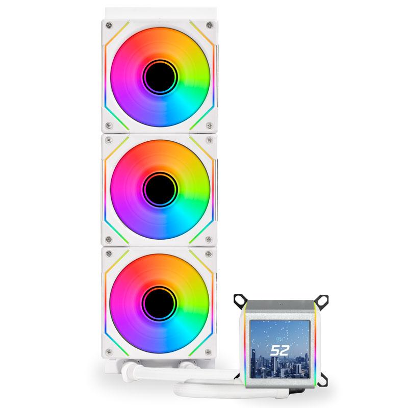 Lian Li GALAHAD II LCD SL-INF Processore Liquid cooling kit 36 cm Bianco 1 pz (Lian Li Galahad II LCD SL AIO 360mm Performance