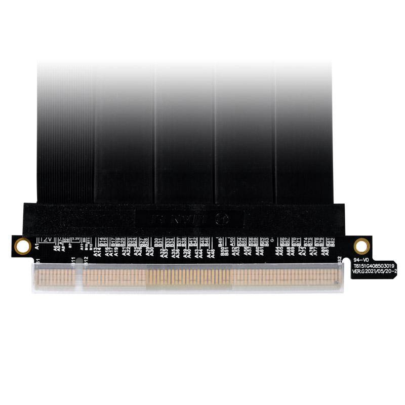 LIAN Li PW-PCIV-4-90X PCIE 4.0 Cavo riser-900mm Black-90 cm Cavo di riser a lungo flessibile da PCIe 4.0 X16 su PCIe X16-per po