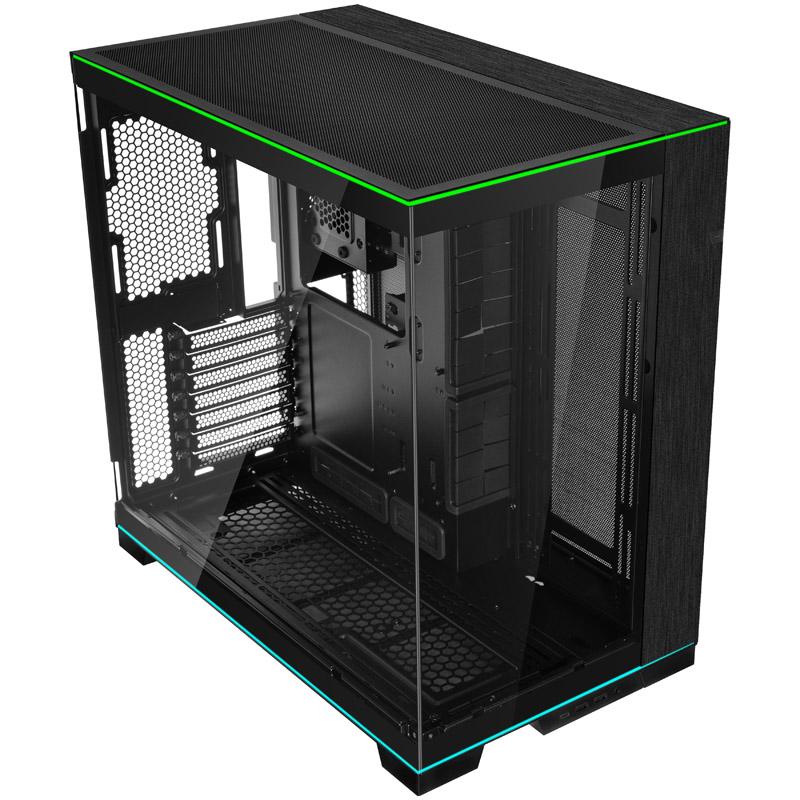Vetro temperato O11D EVO RGB - nero