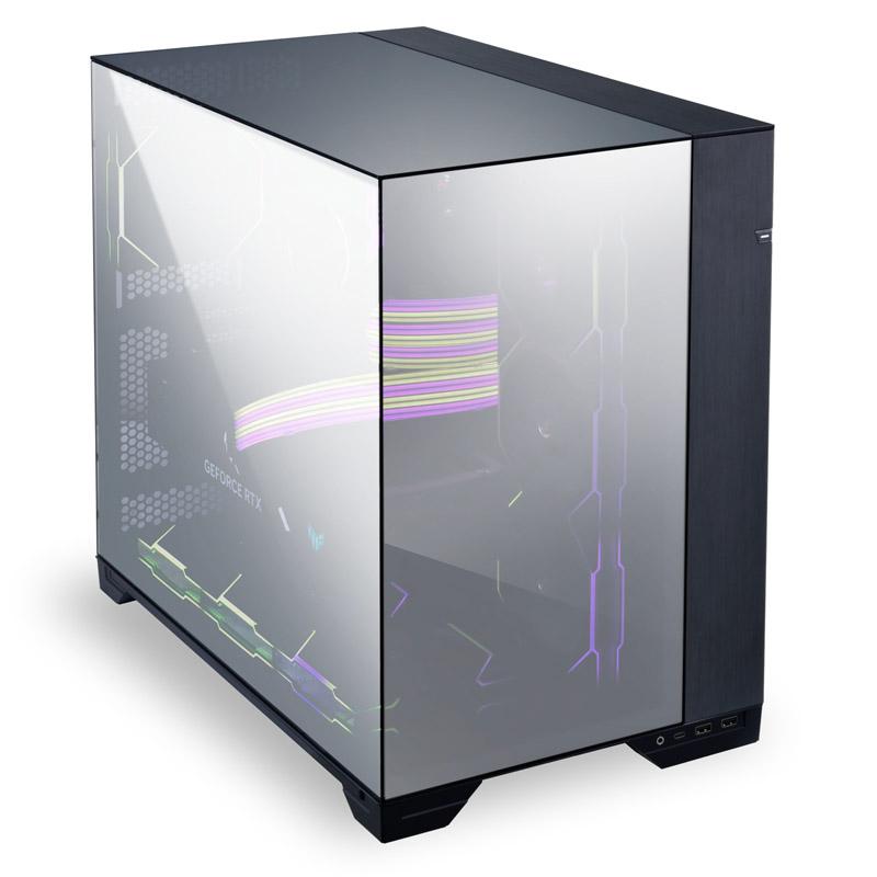 O11 Vision Chrome - Custodia per PC