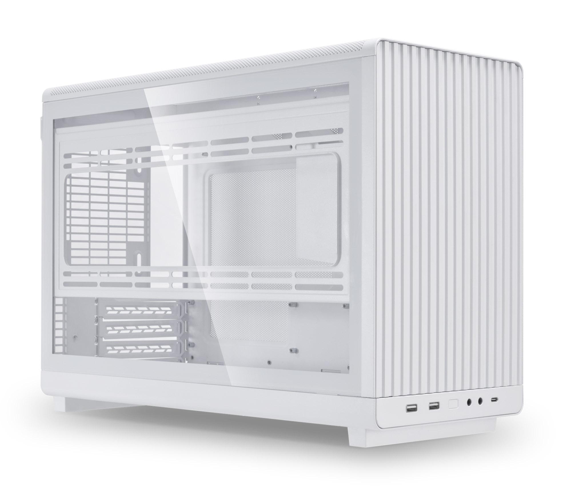 Lian Li optional glass panel for A3-mATX White case