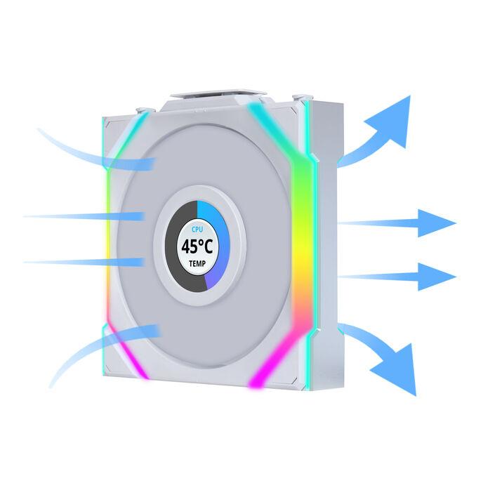 Lian Li UNI FAN SL Wireless LCD L?fter