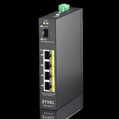 SWITCH 5P GIGABIT POE UNMANAGED INDUSTRIALE