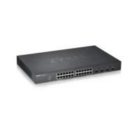 28 Port Smart Managed Switch 24x GbE RJ45 4x 10G SFP Hybrid Mode (Webmanaged und Cloudmanaged nutzbar)