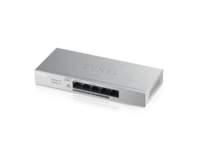 GS1200-5HPv2 Desktop Switch Web-managed Gigabit 5 Ports 10/100/1000 4 Ports PoE 60 Watt Power-Budget IGMP snooping V1/V2/