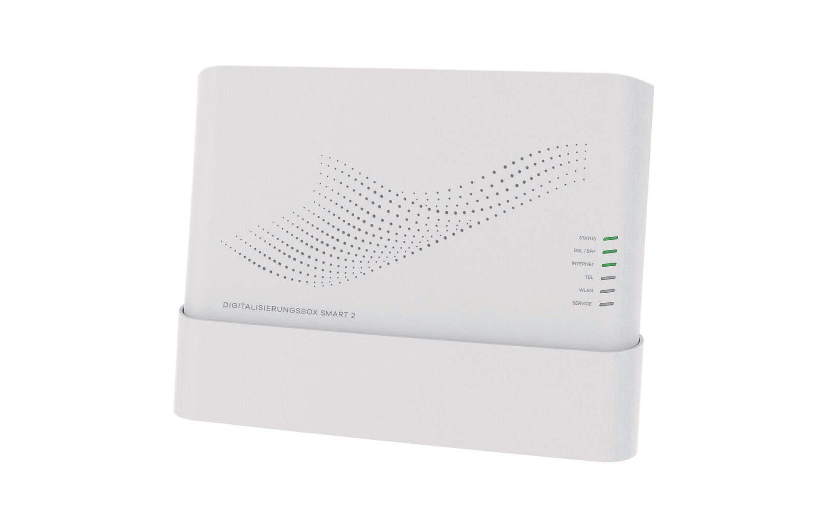 Casella di digitalizzazione Telekom Smart 2 4 Gigabit Porte Dual Band WiFi 6 We (40823405)