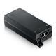 Multi Gig 1/25/5Gb Single Port 802.3bt PoE Injector
