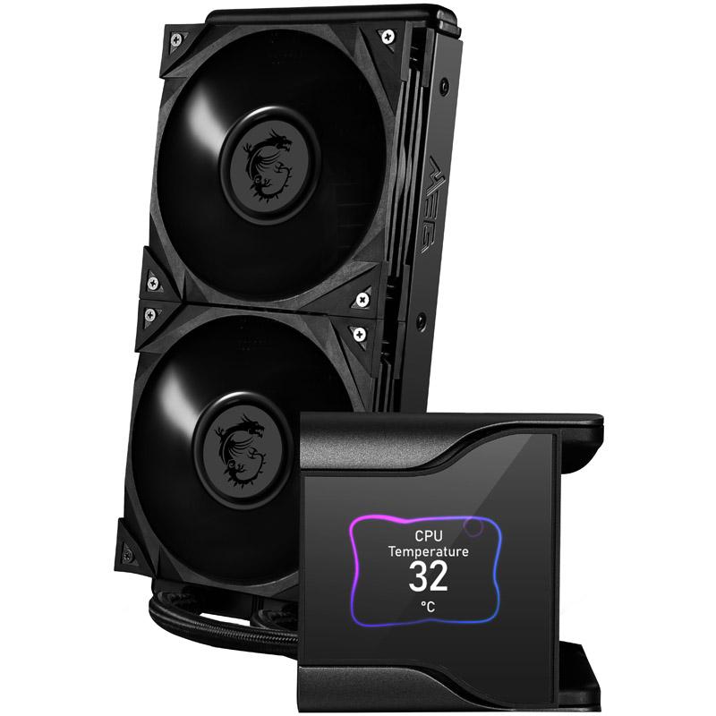 MSI MEG CORELIQUID S280 sistema di raffreddamento per computer Processore Raffreddatore di liquidi tutto in uno Nero