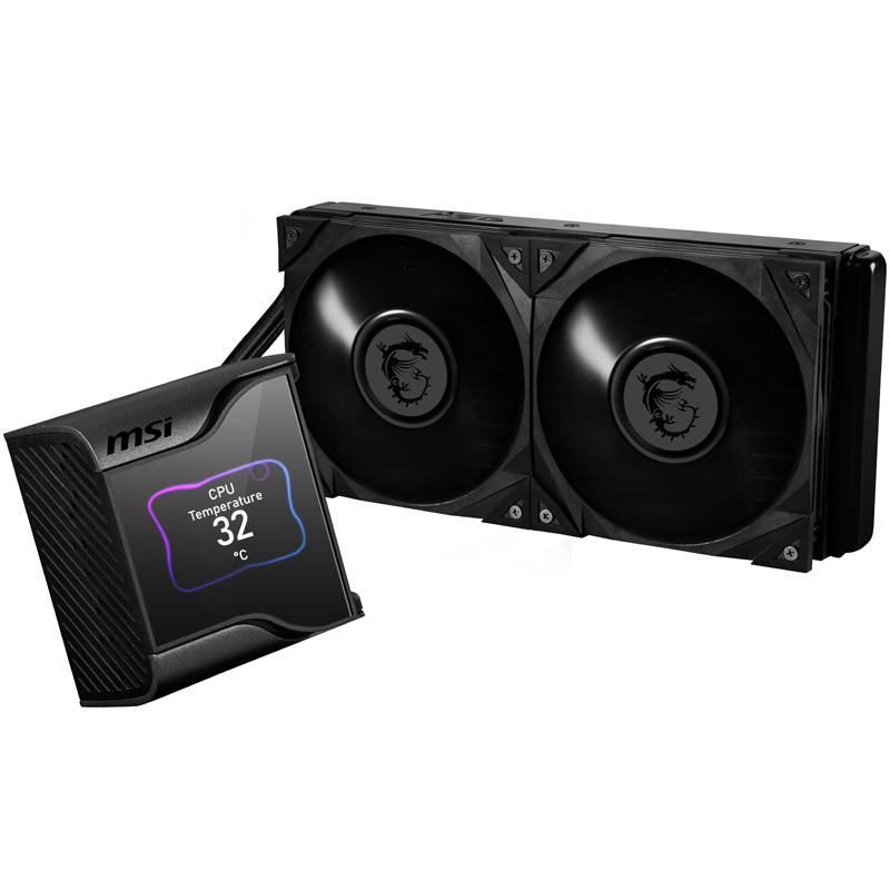 MSI MEG CORELIQUID S280 sistema di raffreddamento per computer Processore Raffreddatore di liquidi tutto in uno Nero