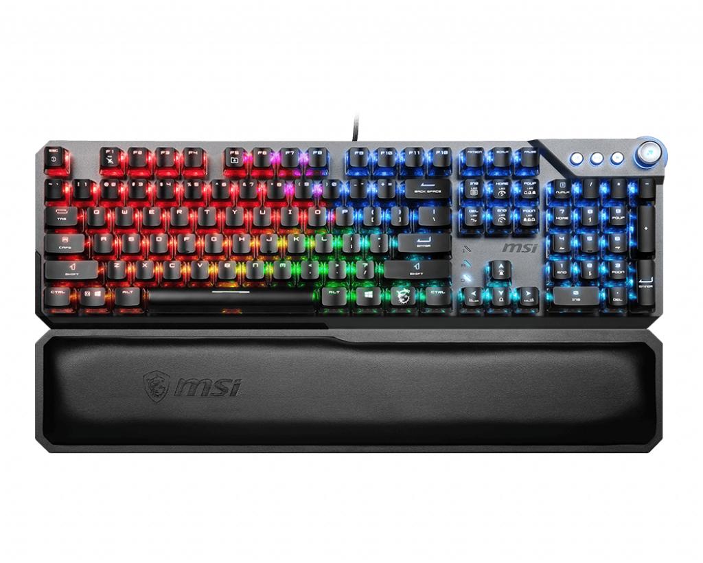 MSI VIGOR GK71 SONIC tastiera Gaming USB QWERTY US International Nero