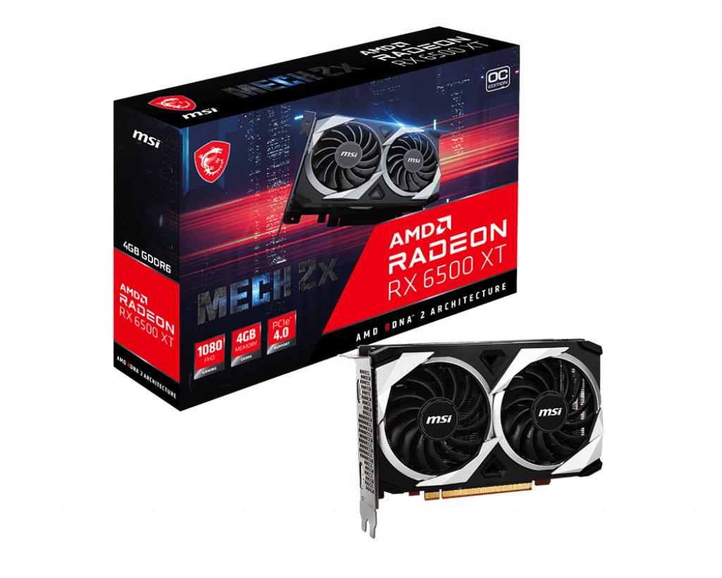 MSI MECH RADEON RX 6500 XT...