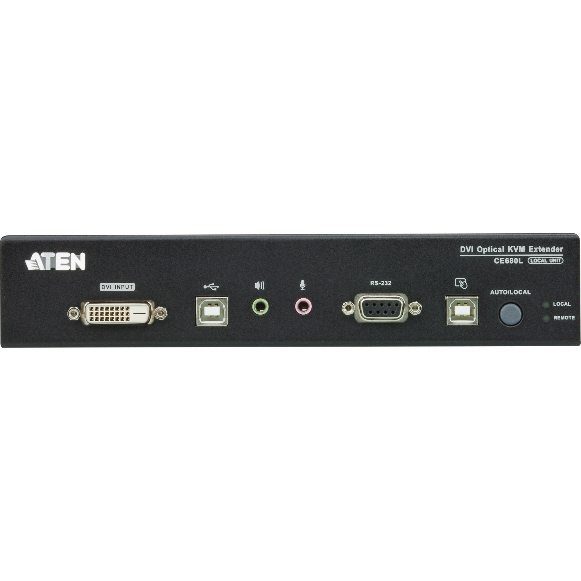 Aten DVI Optical Fiber KVM Extender (600m)