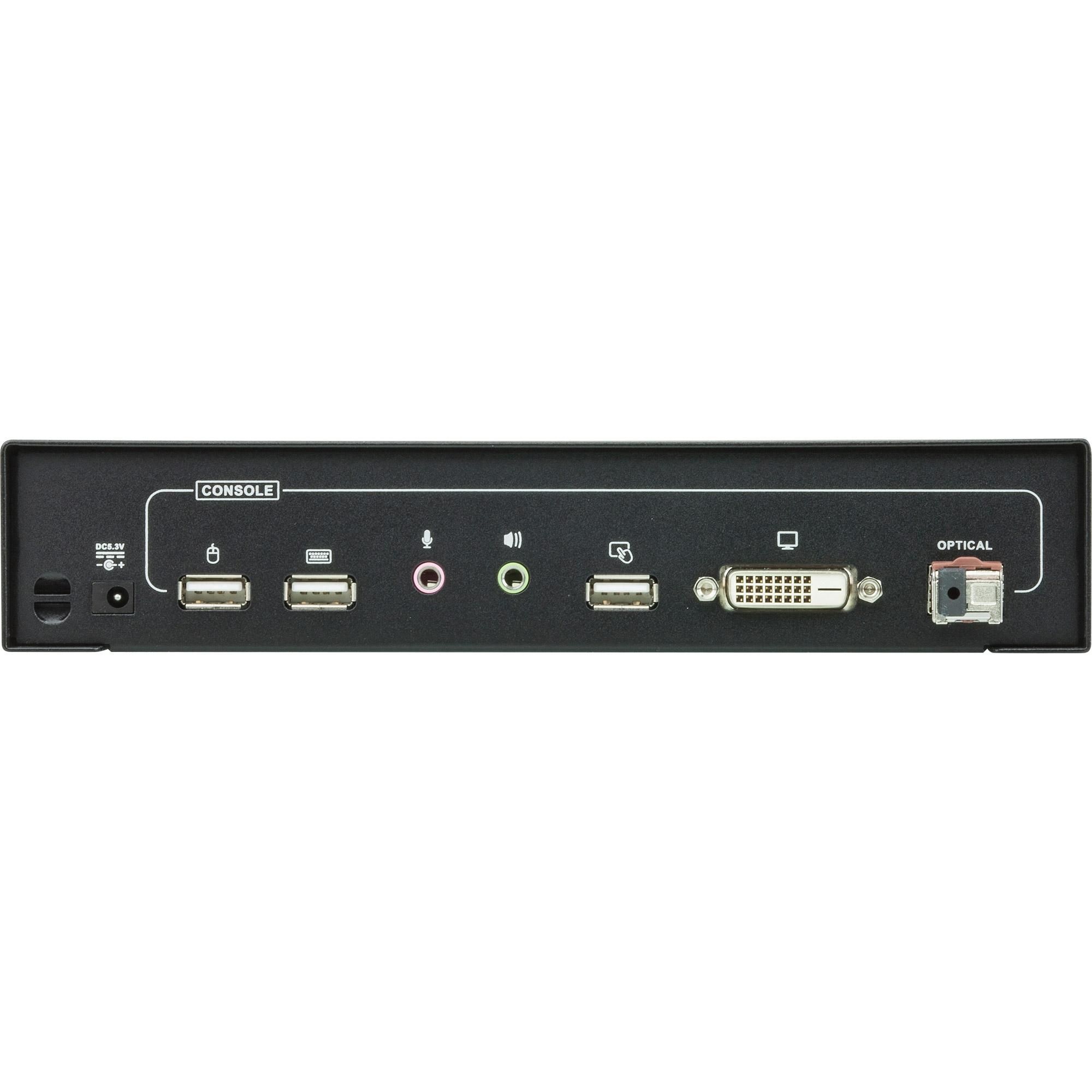 Aten DVI Optical Fiber KVM Extender (20KM)