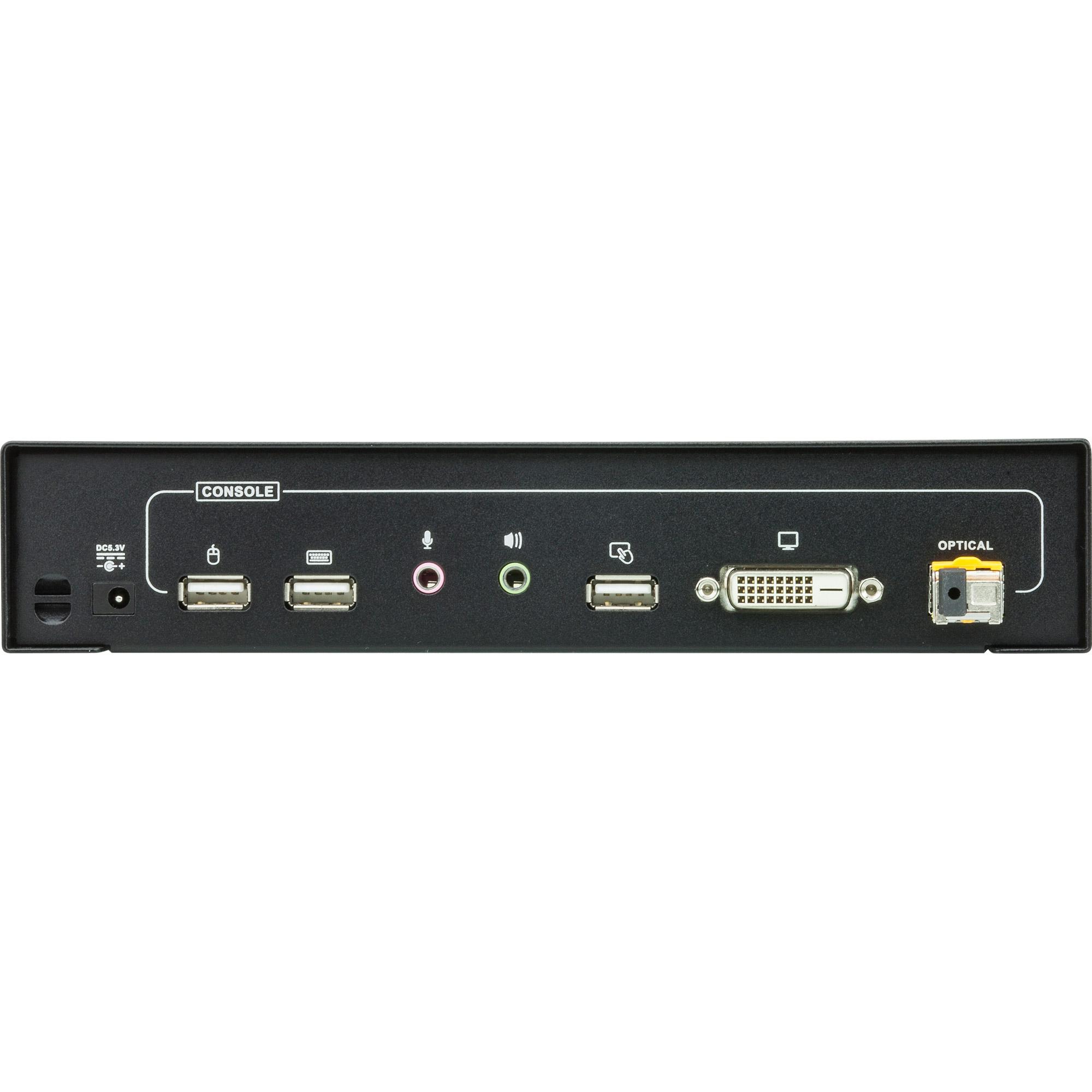Aten DVI Optical Fiber KVM Extender (20KM)