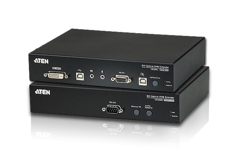 Aten DVI Optical Fiber KVM Extender (20KM)