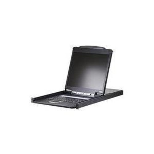 Switch KVM LCD ATEN CL1308N - Console KVM con switch KVM - 8 porte - PS/2, USB - 48,3 cm (19") - rack - montabile - 1280 x 1024