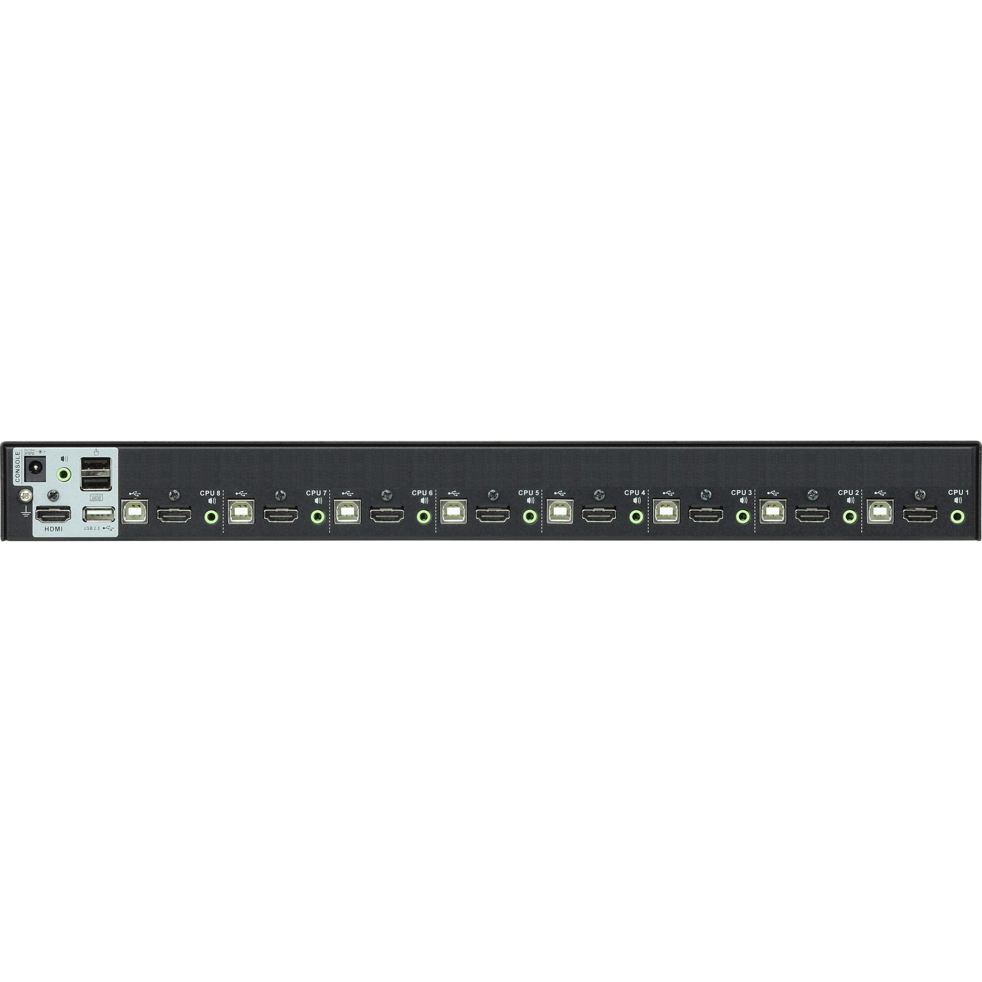 Aten 8-Port USB - HDMI KVM Switch with USB Peripheral port