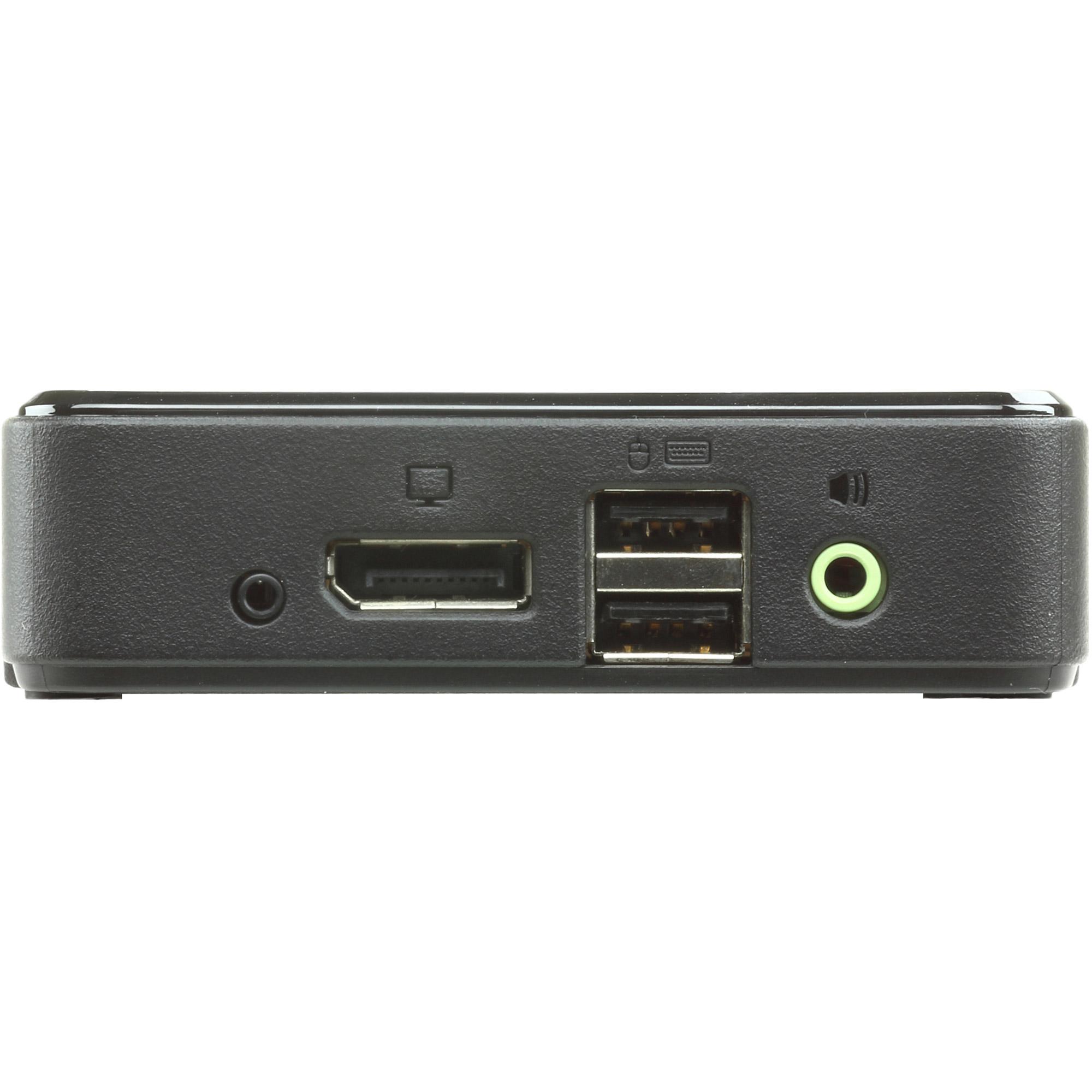 Aten 2-Port USB DisplayPort KVM Switch 4K UHD Supported