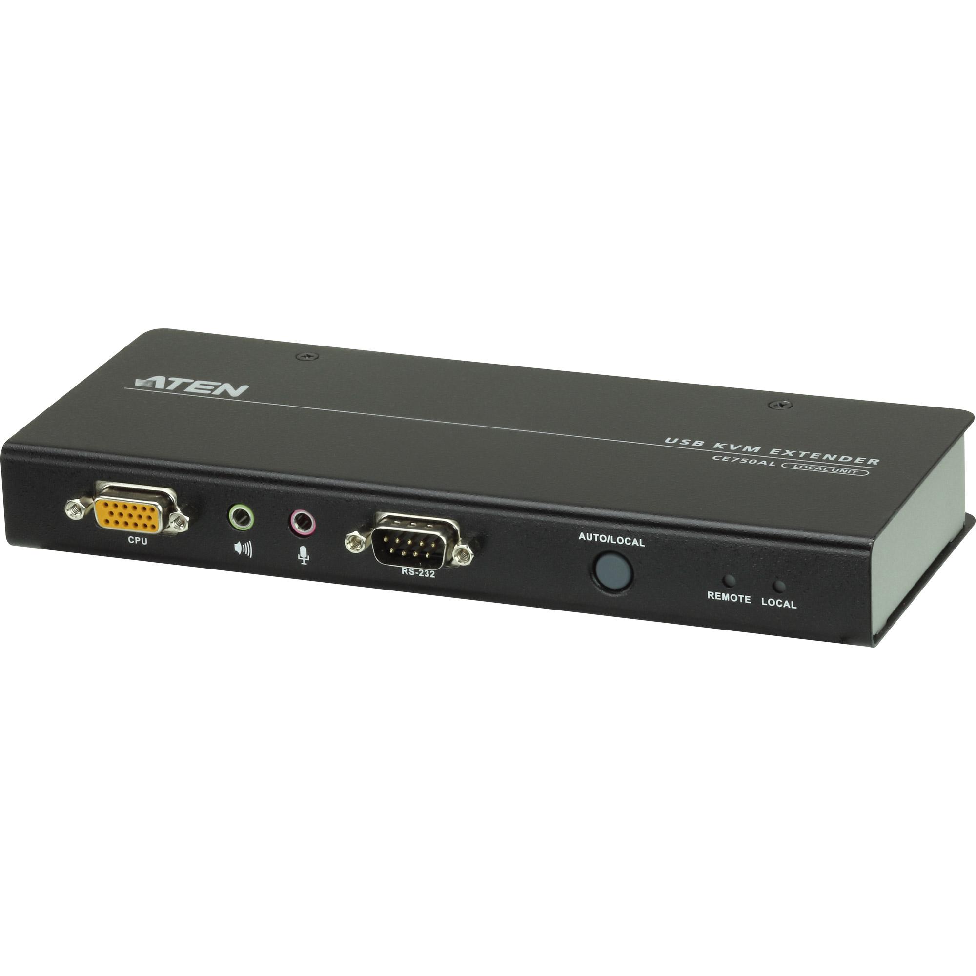 Ã¢â‚¬Â¢ Typ: KVM-Extender Ã¢â‚¬Â¢ Monitor: VGA Ã¢â‚¬Â¢ Tastatur/Maus: USB Ã¢â‚¬Â¢ Audio: Lautsp