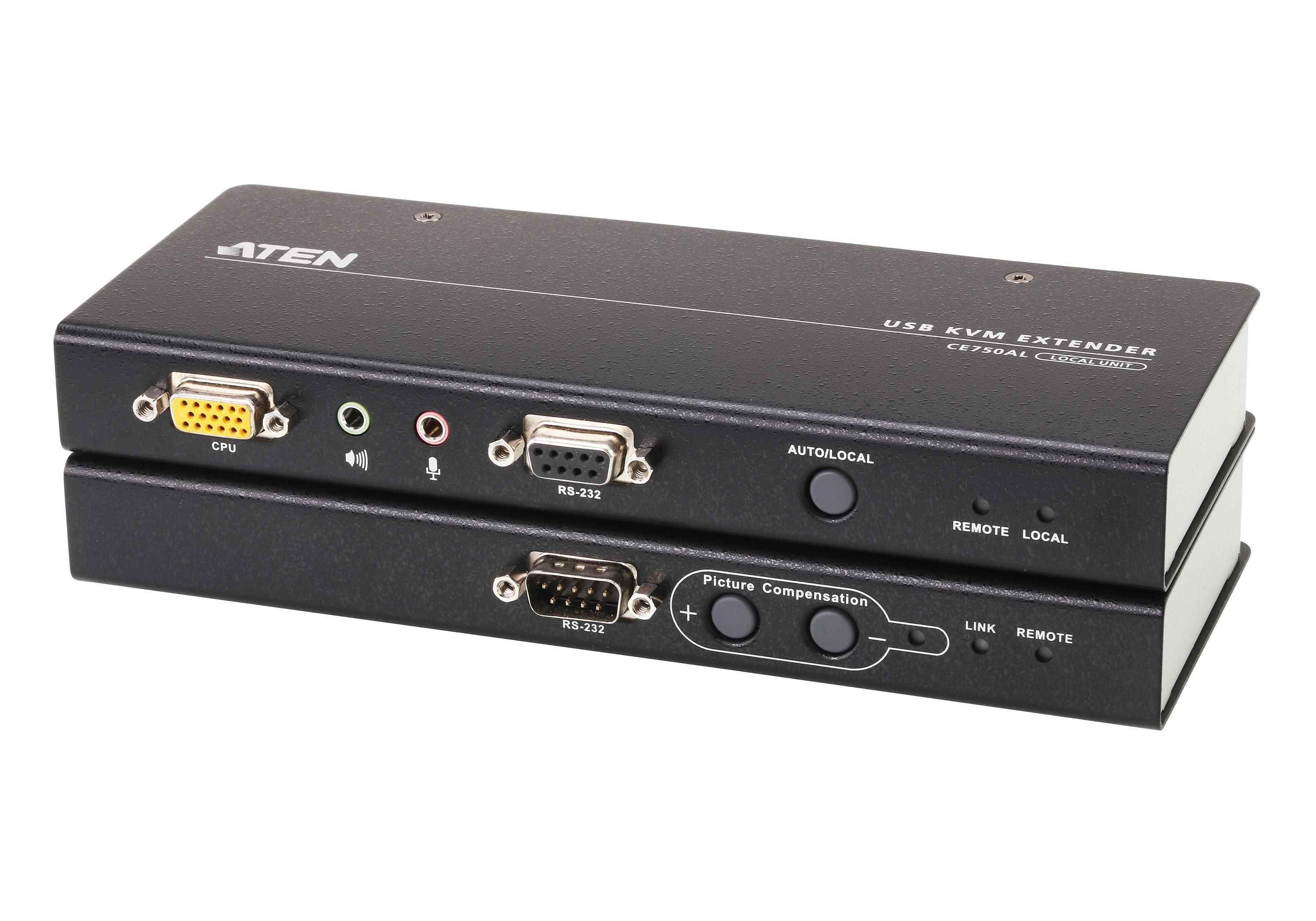 Ã¢â‚¬Â¢ Typ: KVM-Extender Ã¢â‚¬Â¢ Monitor: VGA Ã¢â‚¬Â¢ Tastatur/Maus: USB Ã¢â‚¬Â¢ Audio: Lautsp