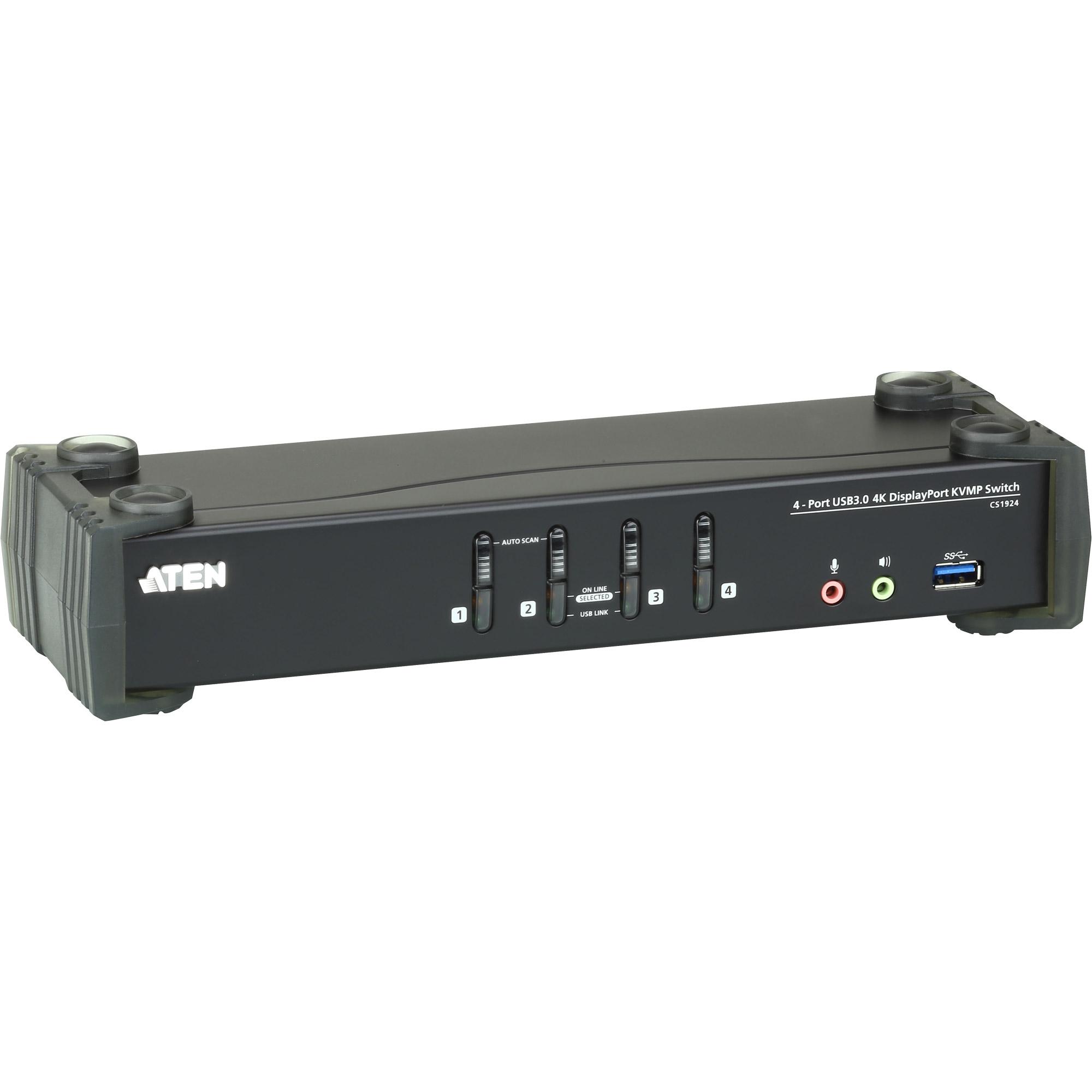 ATEN Umschalter switch per keyboard-video-mouse (kvm) Nero