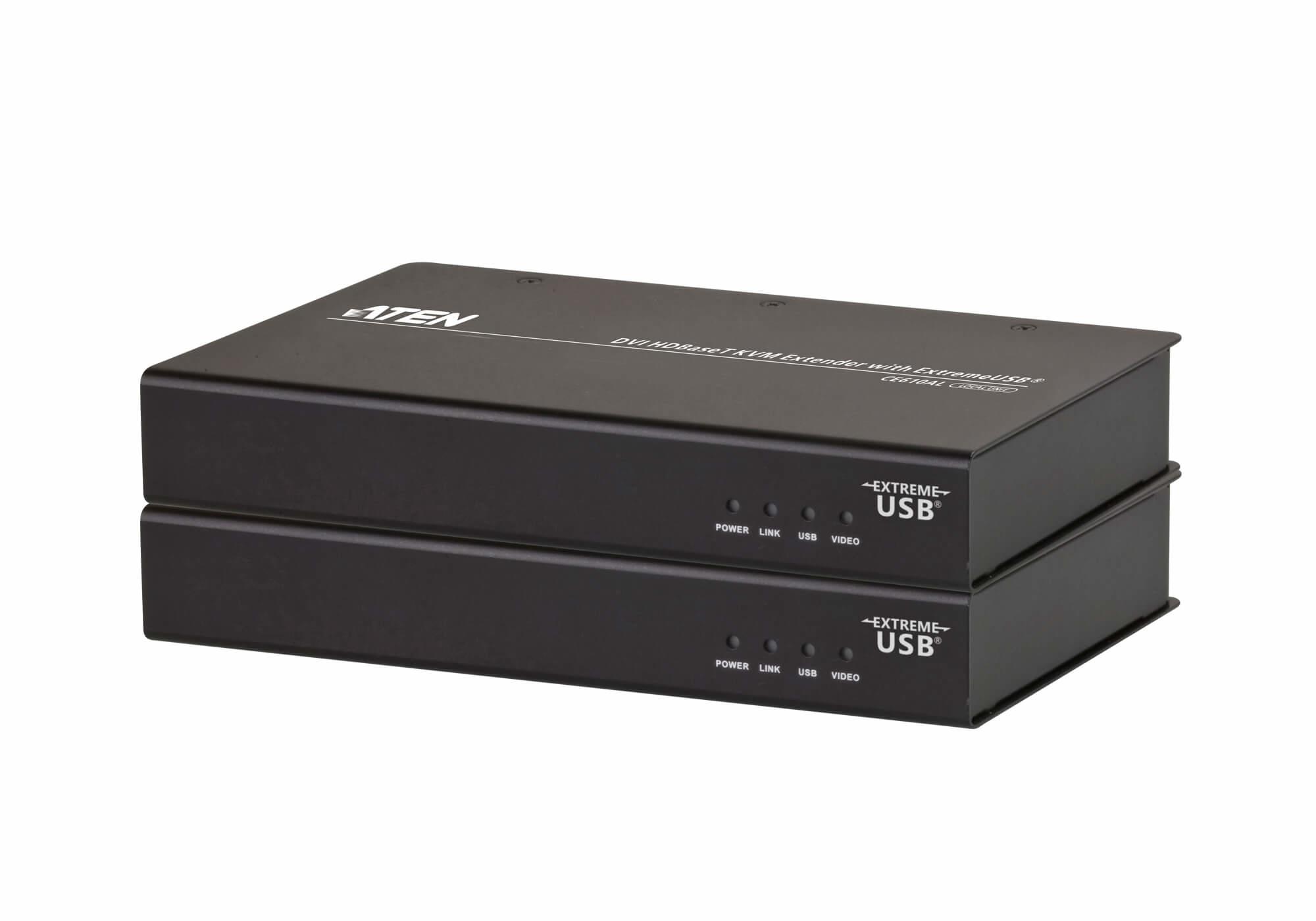 Aten Extender KVM DVI HDBaseT con ExtremeUSB (1920 x 1200 a 100m)