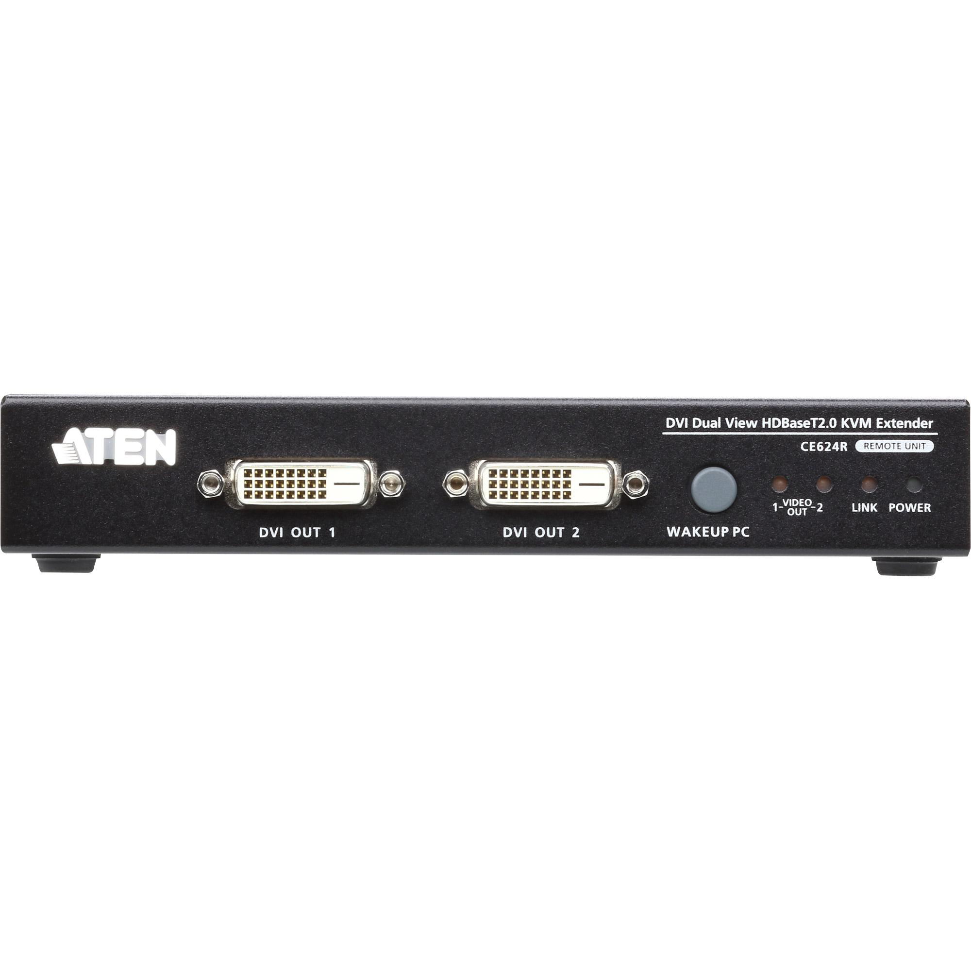 Aten DVI Dual View HDBaseT 2.0 KVM Extender