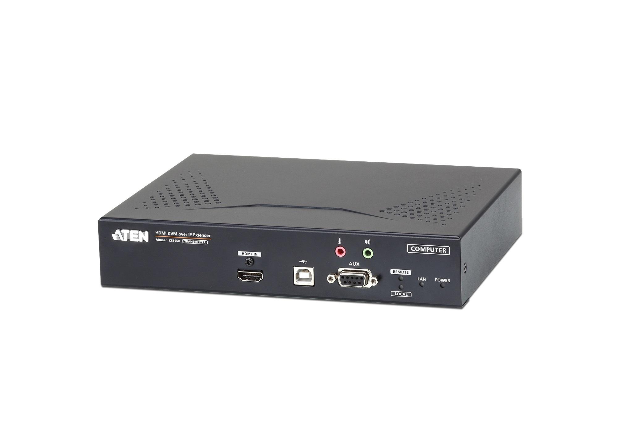 Aten 4K USB HDMI Single Display KVM Over IP Transmitter Premium Product