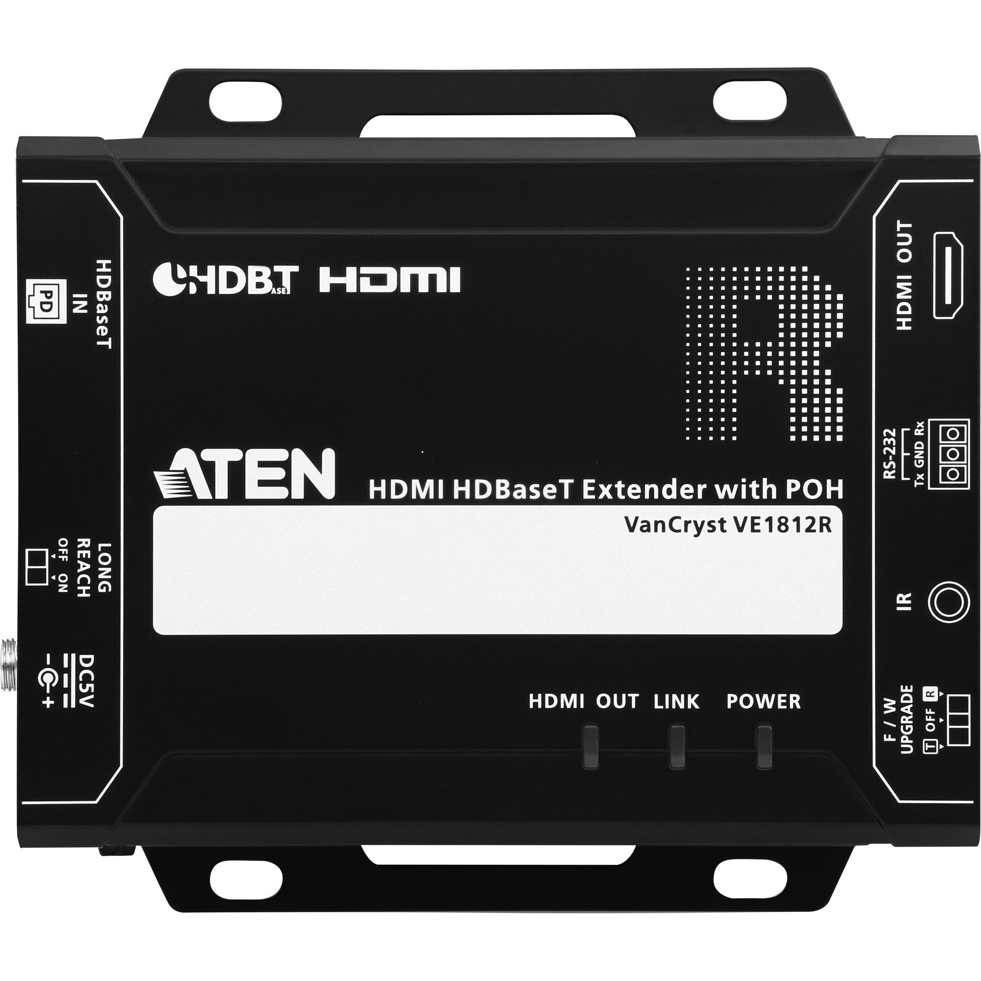 Ã¢â‚¬Â¢ Eine HDMI Anzeige kann mit dem VE1812R HDMI HDBase T Extender bis zu 100 Meter mit einem Cat 5e/ 6/ 6a Kabel ve