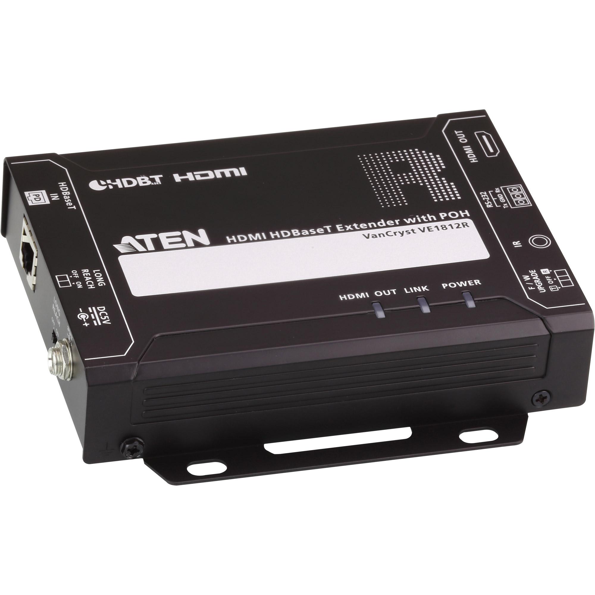 Ã¢â‚¬Â¢ Eine HDMI Anzeige kann mit dem VE1812R HDMI HDBase T Extender bis zu 100 Meter mit einem Cat 5e/ 6/ 6a Kabel ve