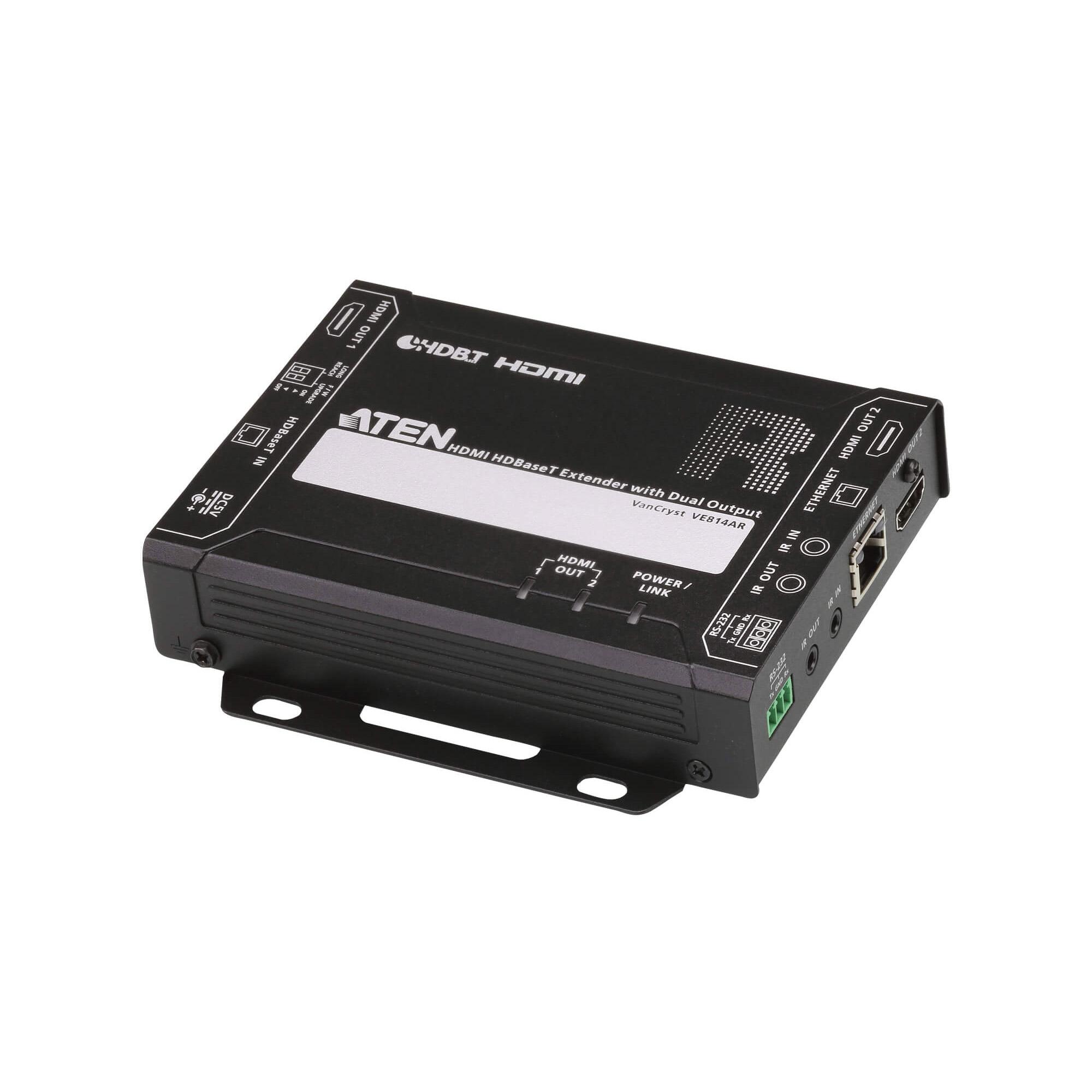 Aten Estensore HDBaseT HDMI con uscita doppia (4K a 100 m) (HDBaseT Classe A)