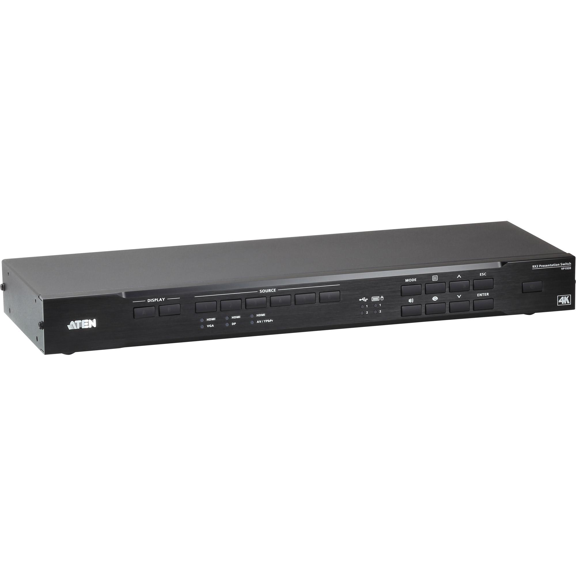 Aten 9 x 2 Video Presentation Switch