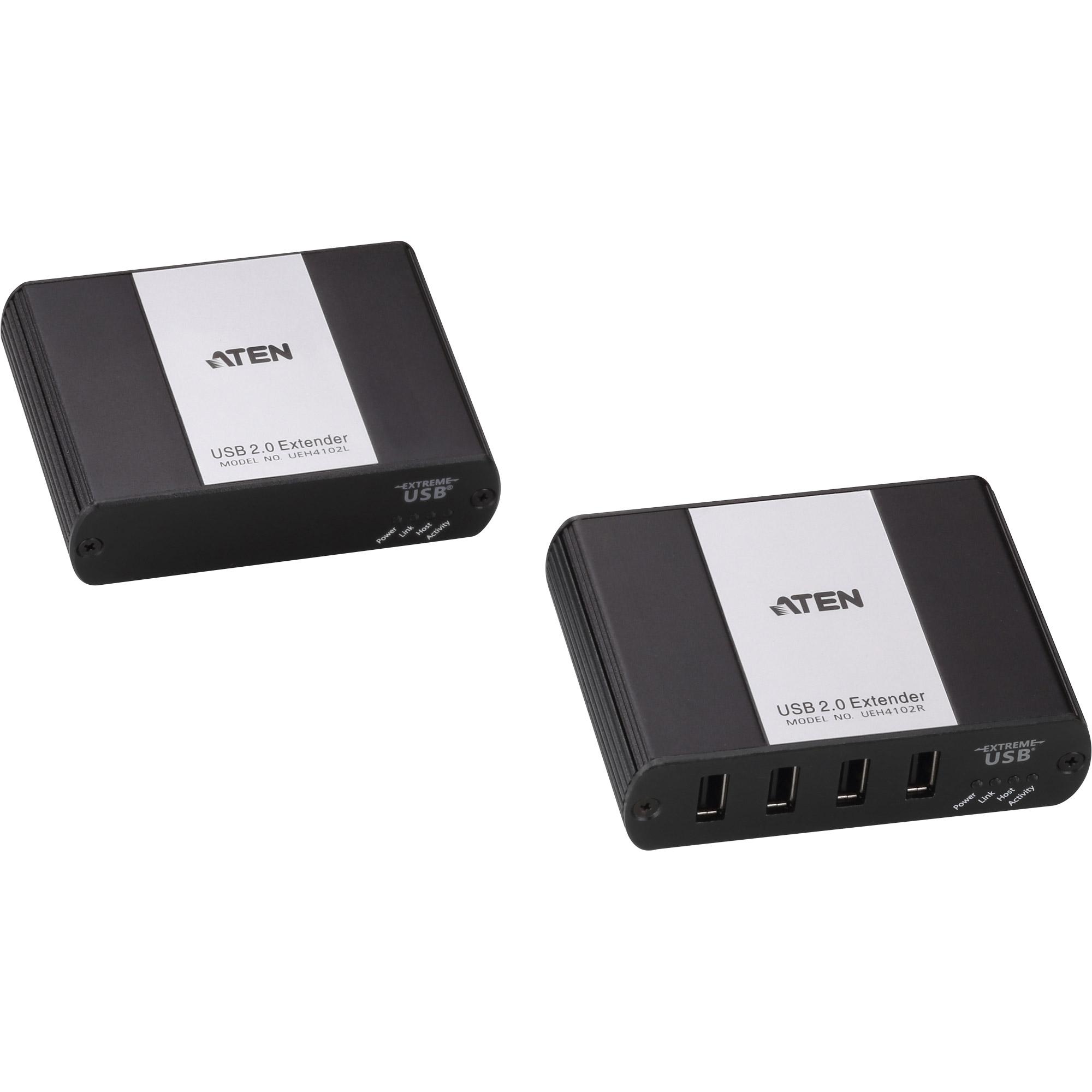 ATEN Extender su LAN USB 2.0 Cat 5 a 4 porte