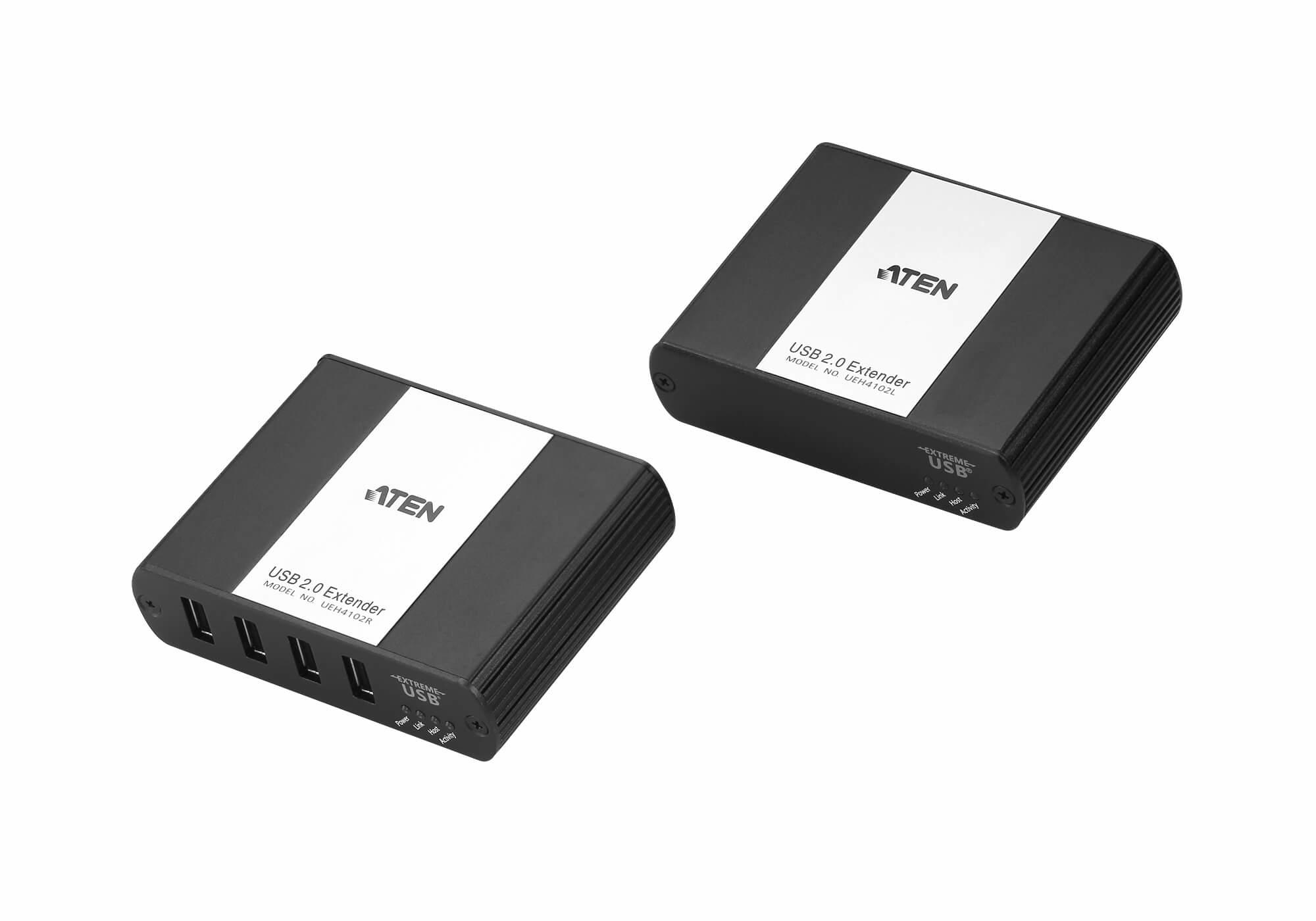 ATEN Extender su LAN USB 2.0 Cat 5 a 4 porte