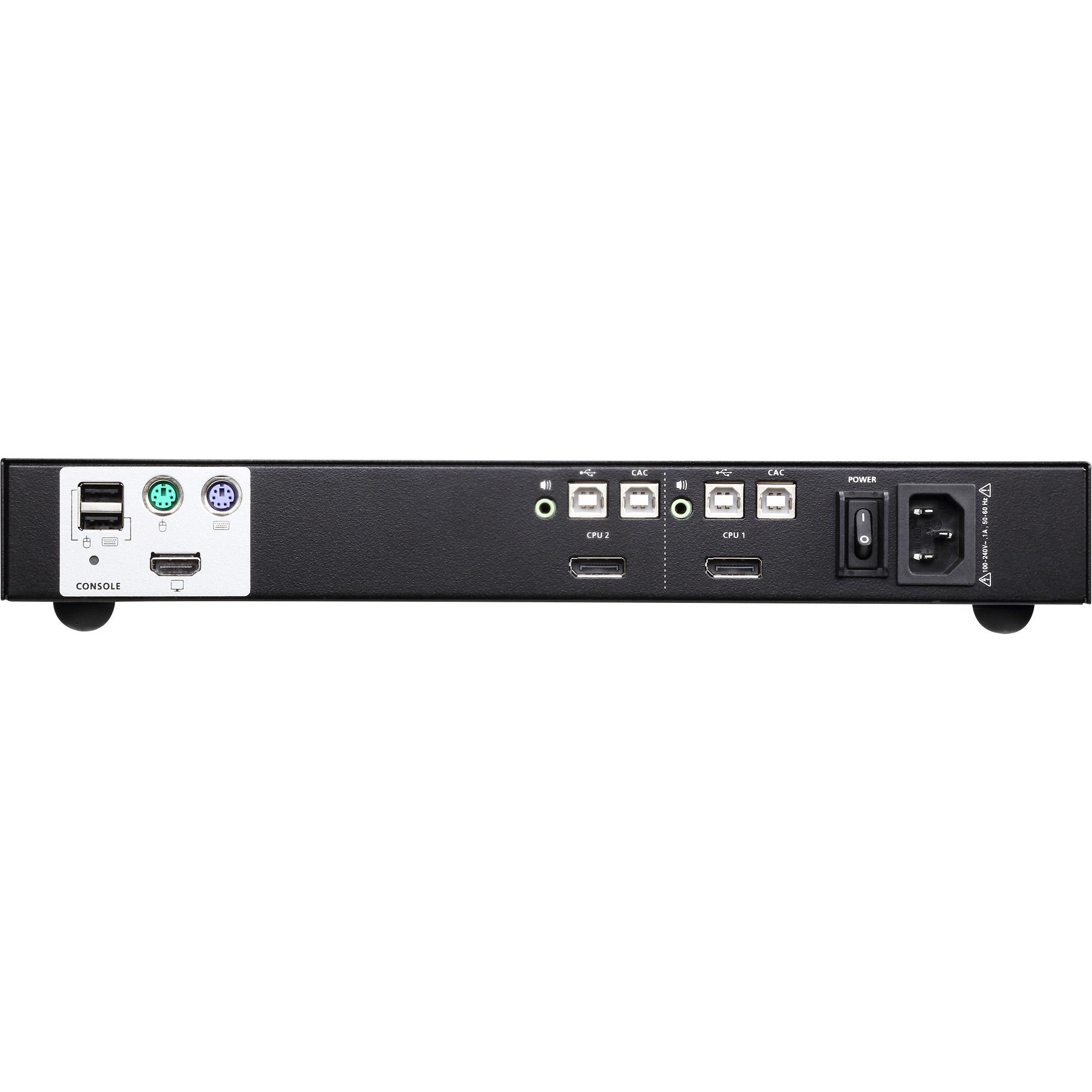 ATEN 2-Port USB DisplayPort Secure KVM Switch