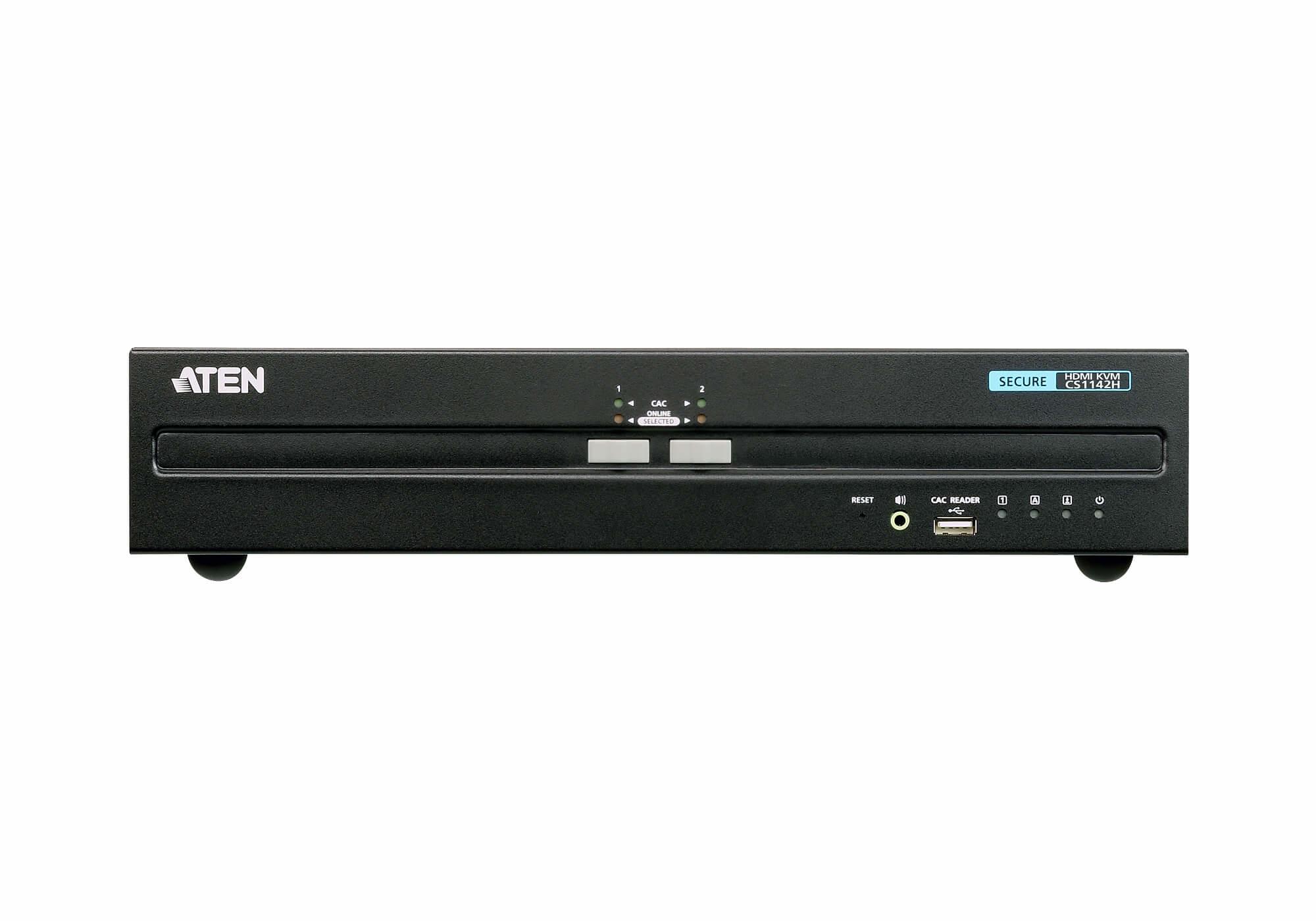 ATEN 2-Port USB HDMI Dual Display Secure KVM