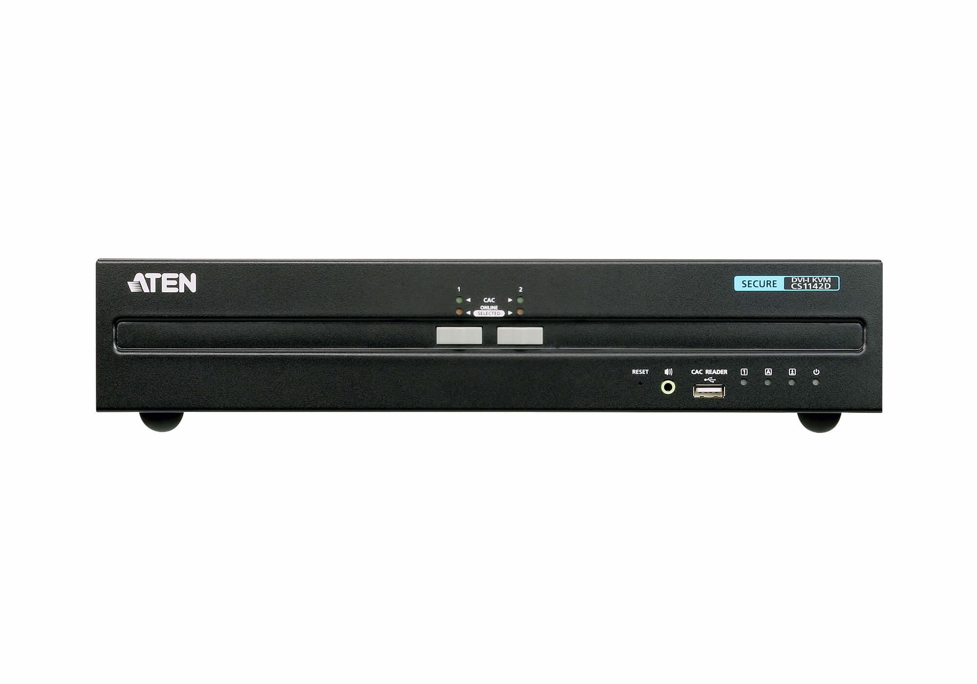 ATEN 2-Port USB DVI Dual Display Secure KVM