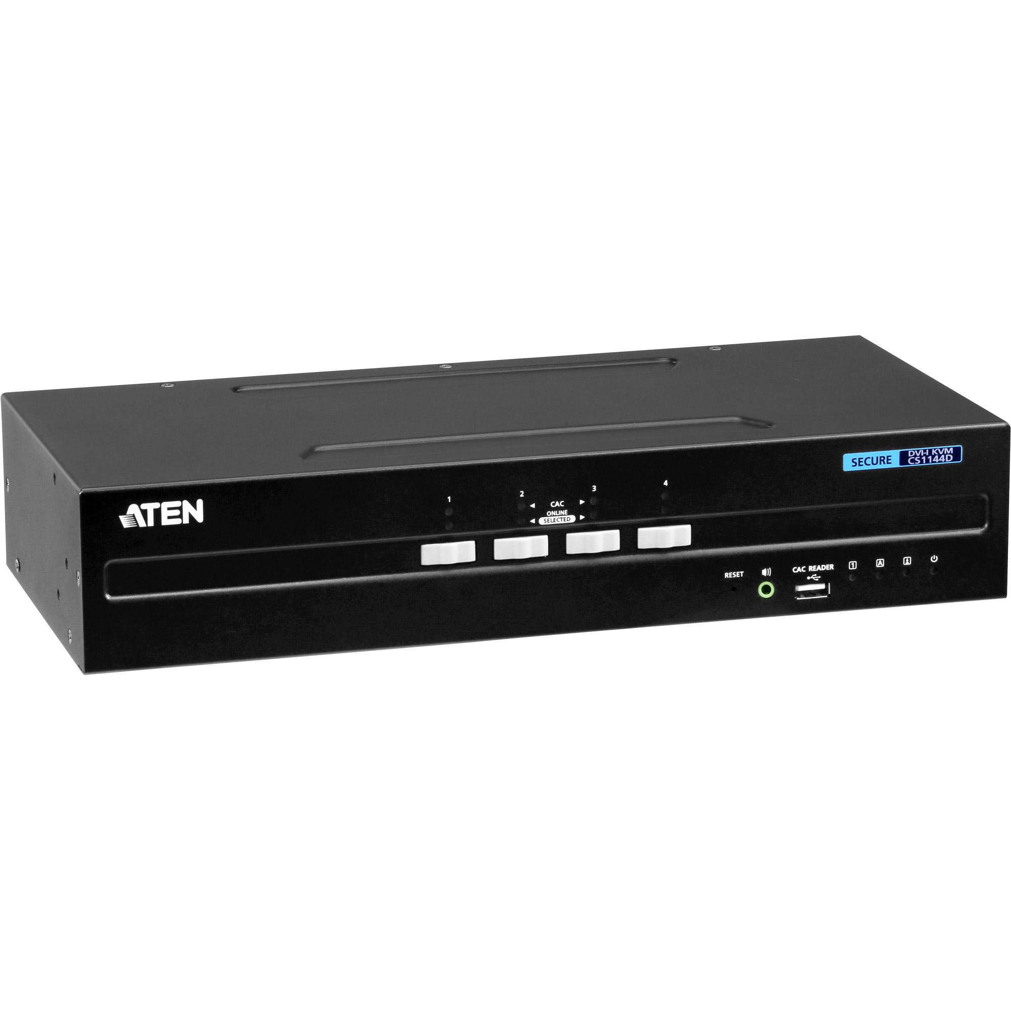Aten CS1144 4-Port USB DVI Dual Display Secure KVM