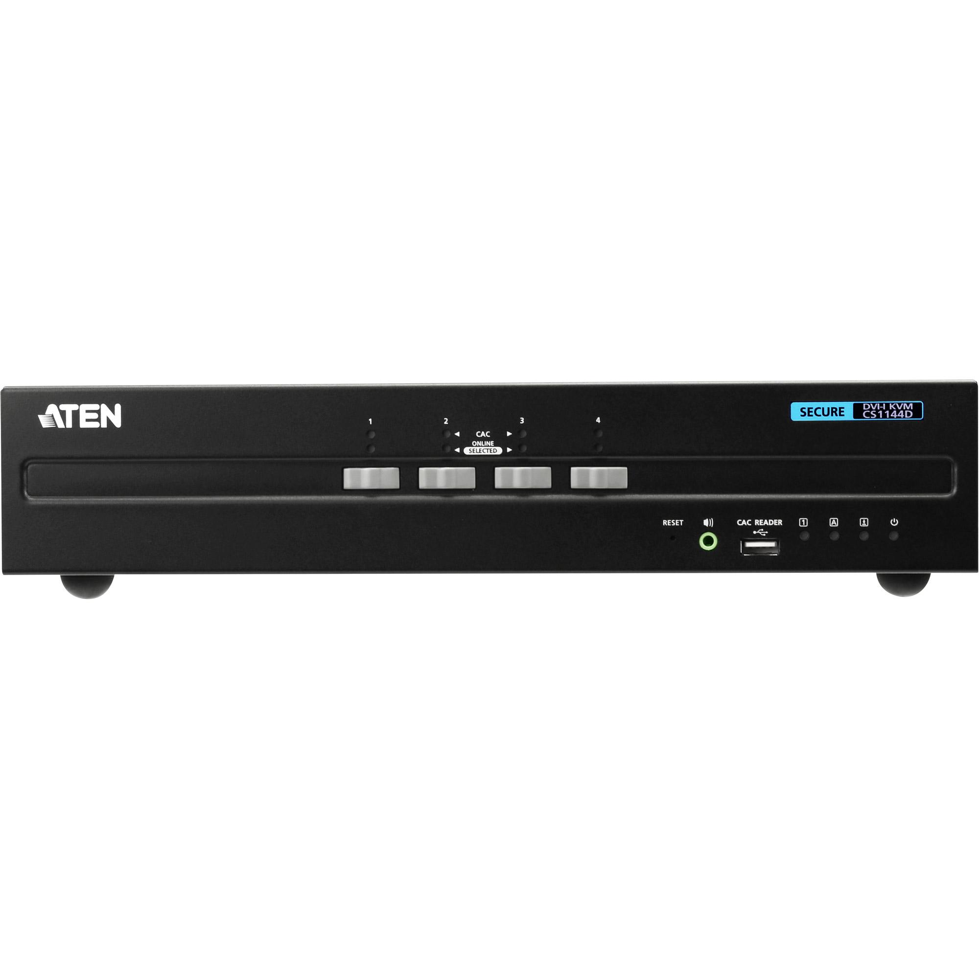 Aten CS1144 4-Port USB DVI Dual Display Secure KVM