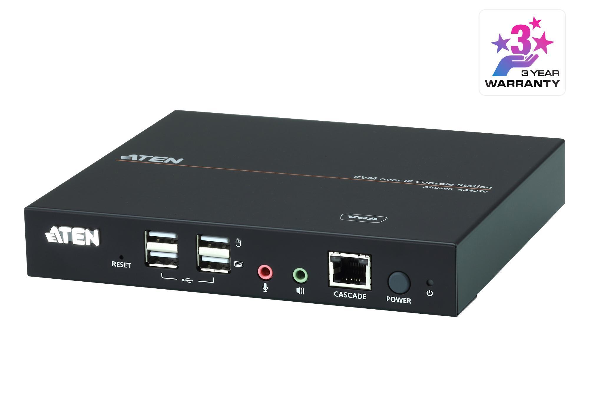 ATEN VGA KVM over IP Console Station Premium Product