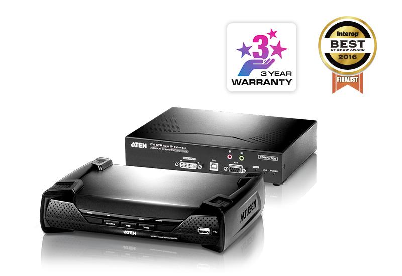 ATEN Dual HDMI KVM over IP Console Station Premium Product